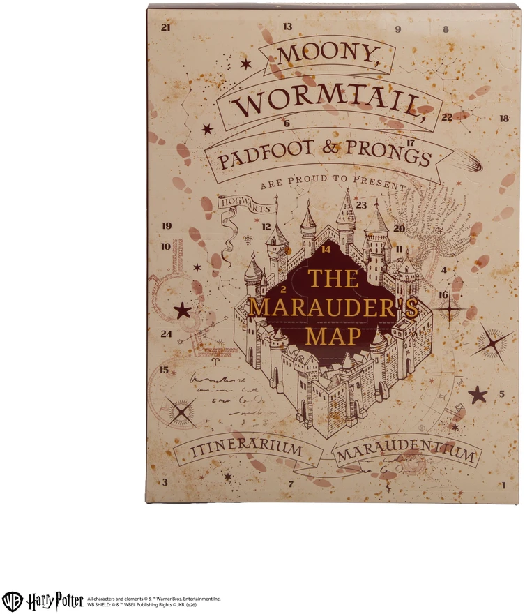 CINEREPLICAS HARRY POTTER Advento kalendorius "Marauder´s Map"