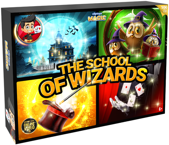 CLIPTOYS MAGIC Rinkinys "Burtininkų mokykla"