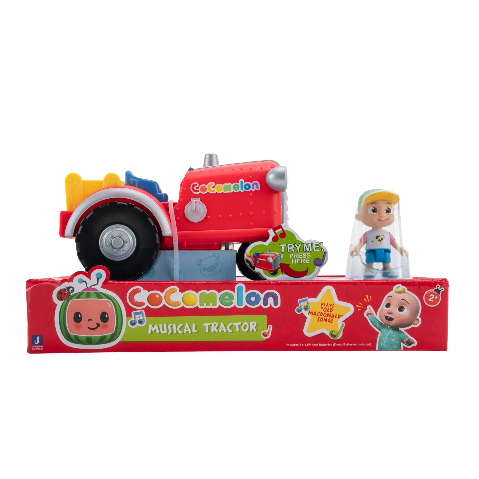 Jazwares „CoComelon“ – išskirtinė transporto priemonė vilkikui (CMW0038)