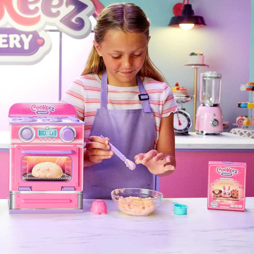 Cookeez Makery Interaktyvus žaidimų rinkinys - Orkaitė, Rožinės spalvos