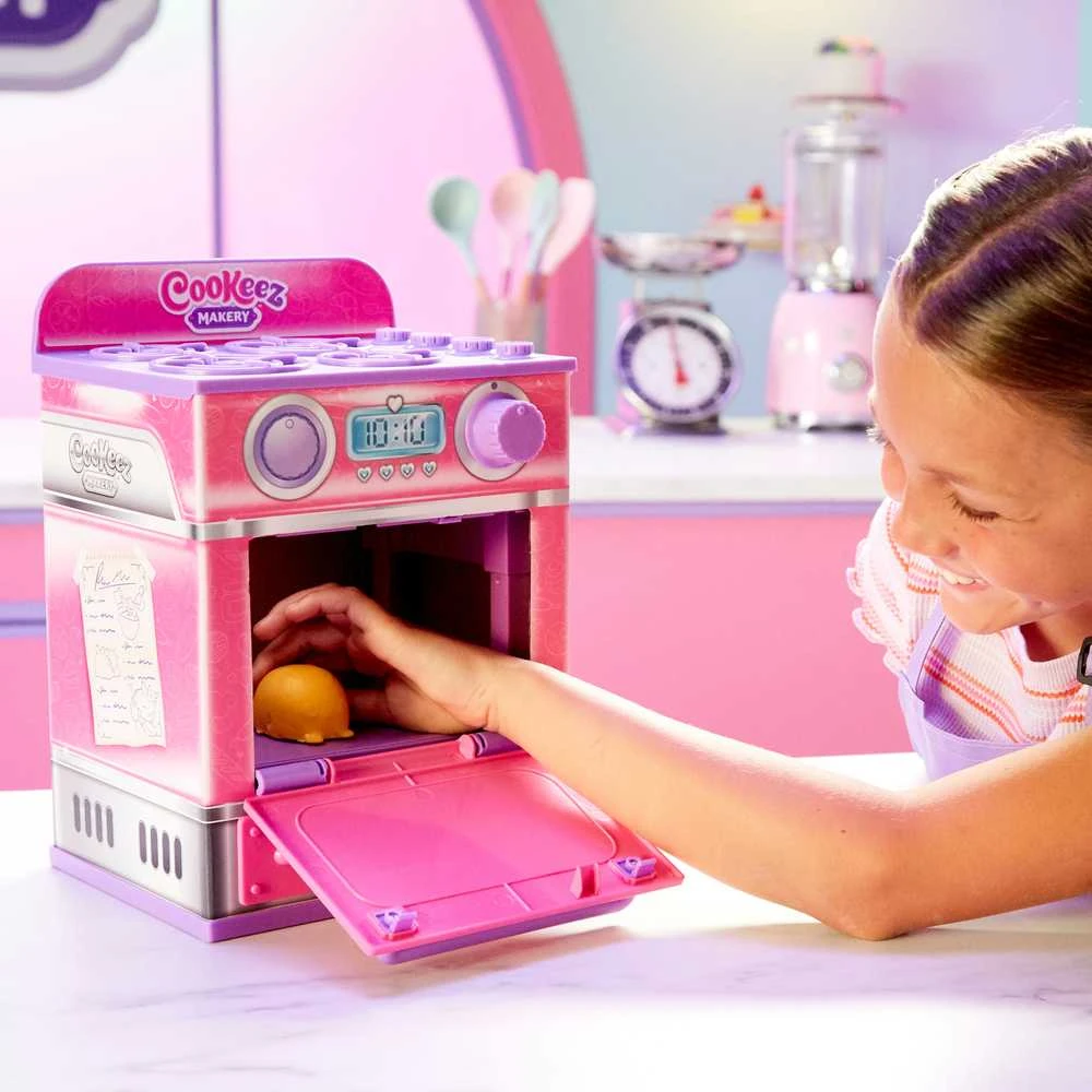 Cookeez Makery Interaktyvus žaidimų rinkinys - Orkaitė, Rožinės spalvos