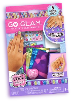 COOL GOGLAM Rinkinys „Blizgantys nagai“