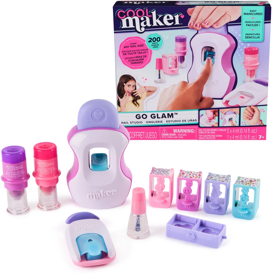 Spin Master COOL GOGLAM Rinkinys „Go Glam Nail Studio“