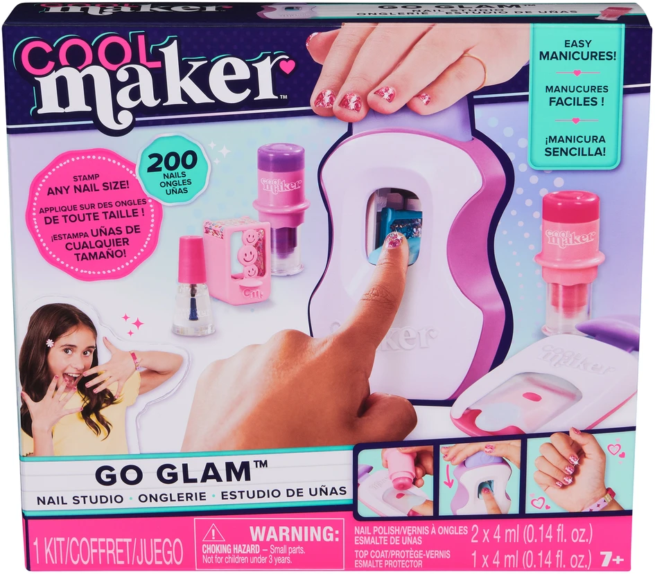 Spin Master COOL GOGLAM Rinkinys „Go Glam Nail Studio“