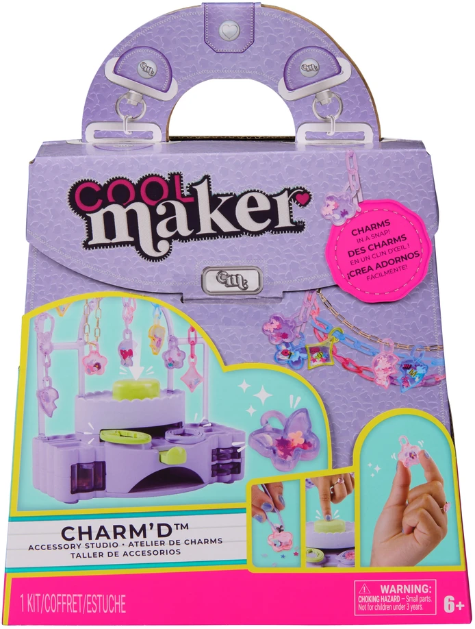 Ausinės Cool Maker COOL Kūrybinis rinkinys „Pakabučių studija“