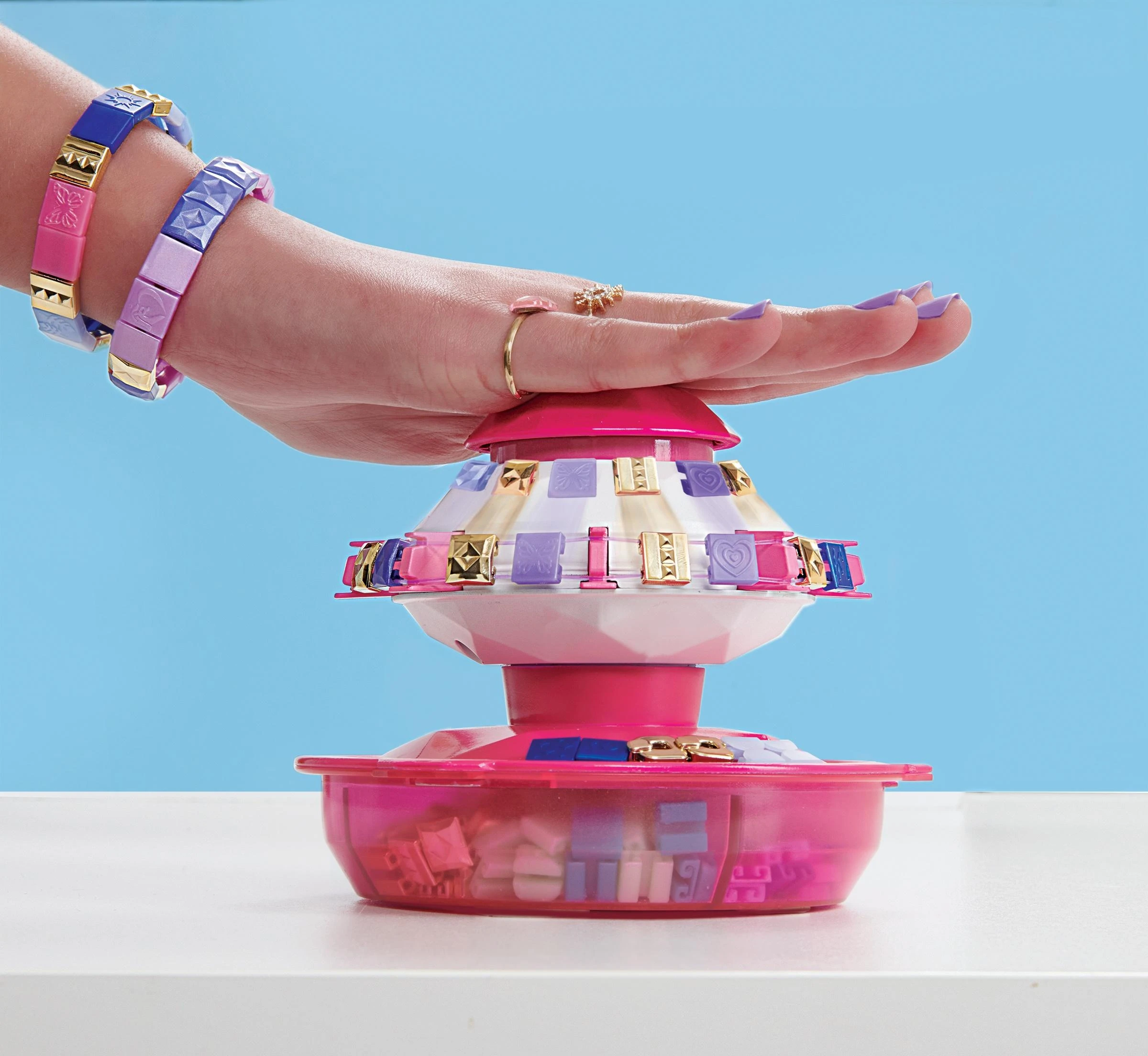 COOL MAKER Apyrankių gaminimo rinkinys POP STYLE aprašymas - Prekės nuotrauka