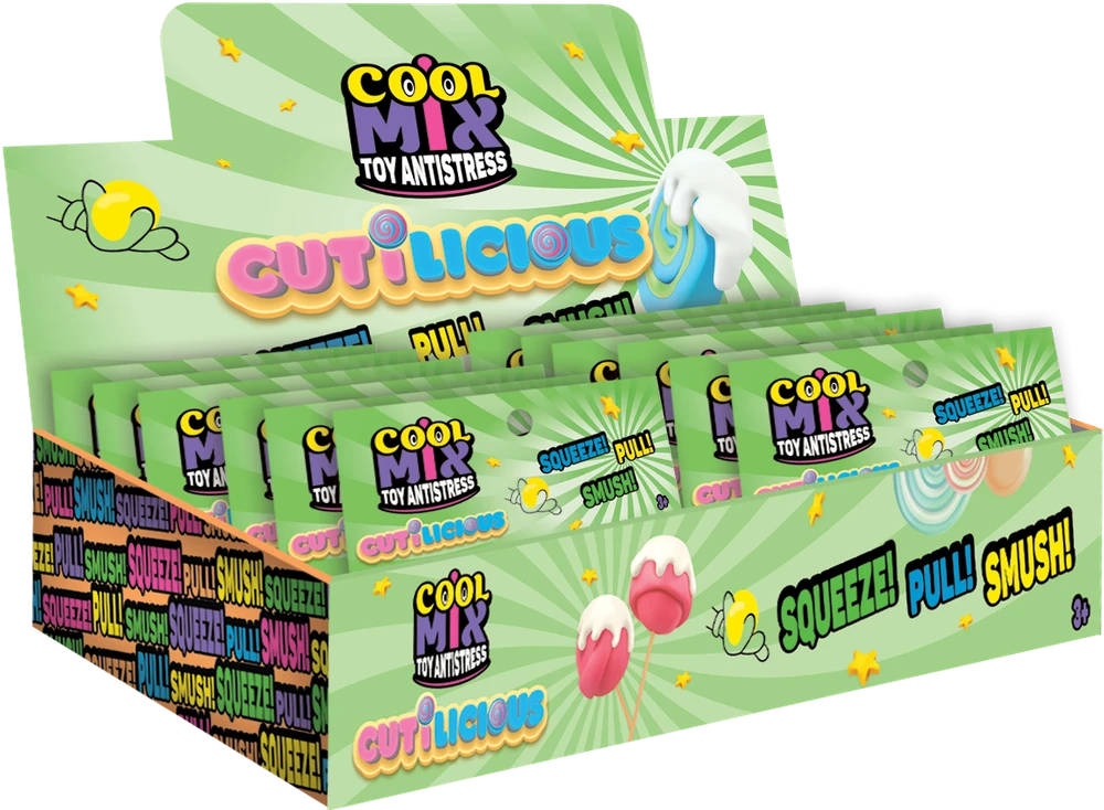 COOL MIX TABA SQUISHY antistresinis žaislas, kruasanas