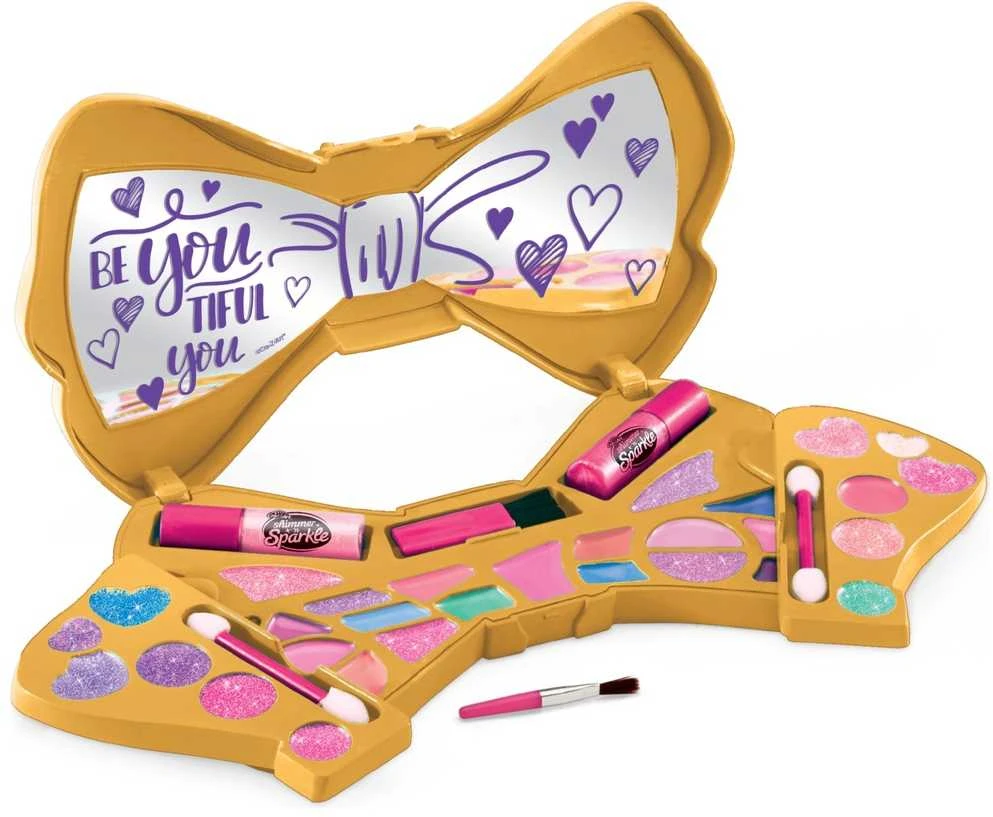 CRA-Z-ART Shimmer ‘n Sparkle Makiažo rinkinys „Bow Beauty Compact