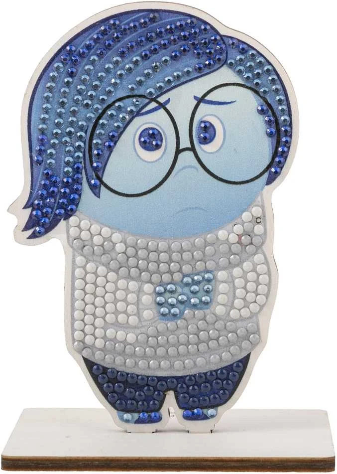 Crystal Art CRAFT BUDDY DISNEY Kristalų figūrėlė „Sadness“