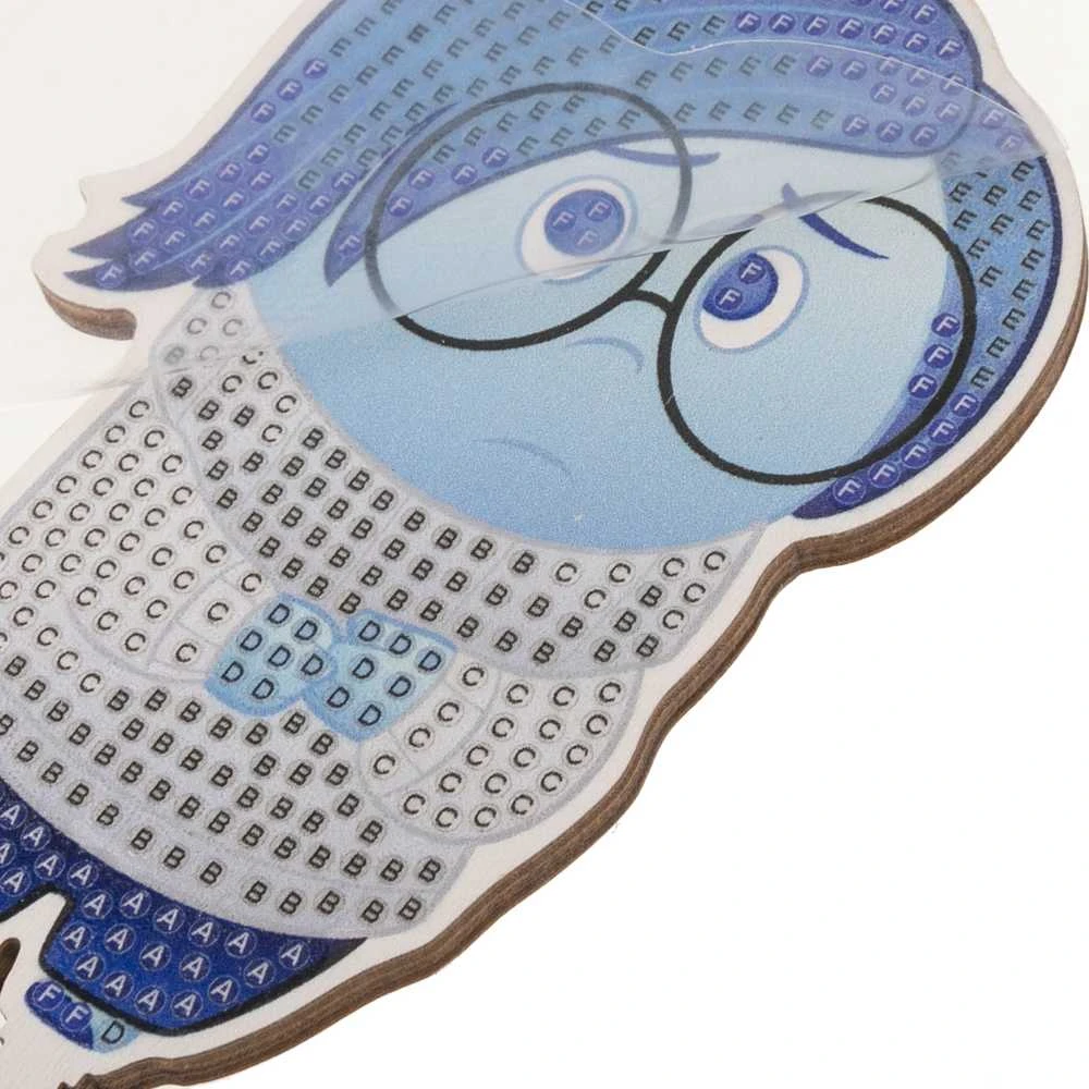 Crystal Art CRAFT BUDDY DISNEY Kristalų figūrėlė „Sadness“