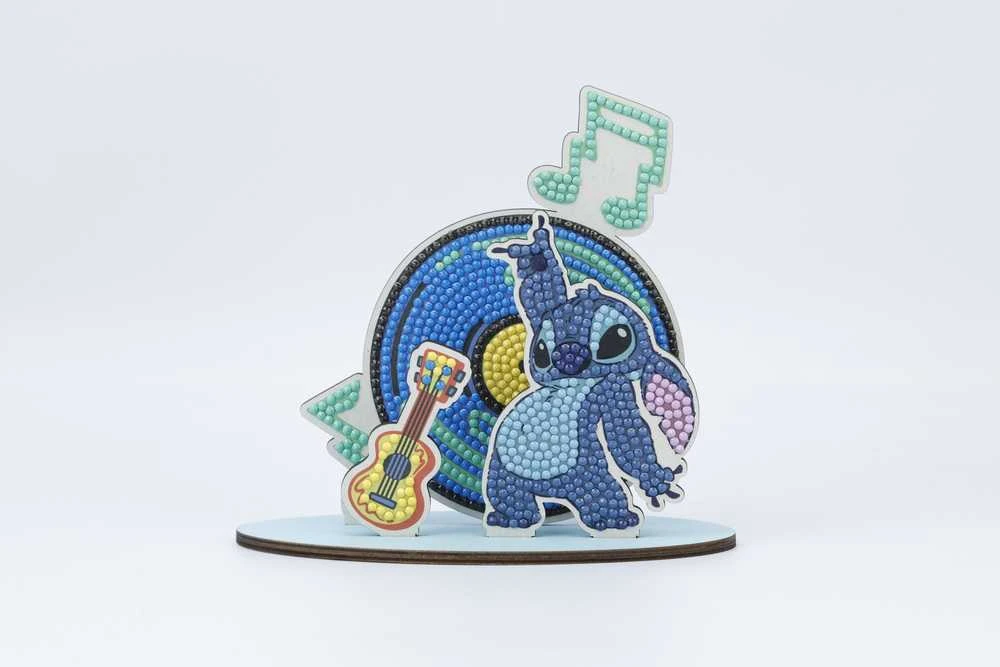 CRAFT BUDDY DISNEY STITCH CRYSTAL ART Rinkinys „Muzikantas Stičas“