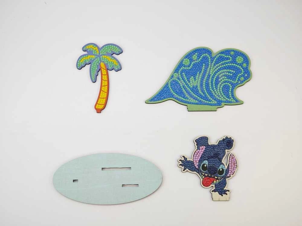 CRAFT BUDDY DISNEY STITCH CRYSTAL ART Rinkinys „Banglentininkas Stičas“