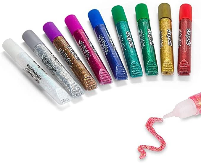 Crayola, Inc. Crayola Blizgantys klijai (9 vnt.)
