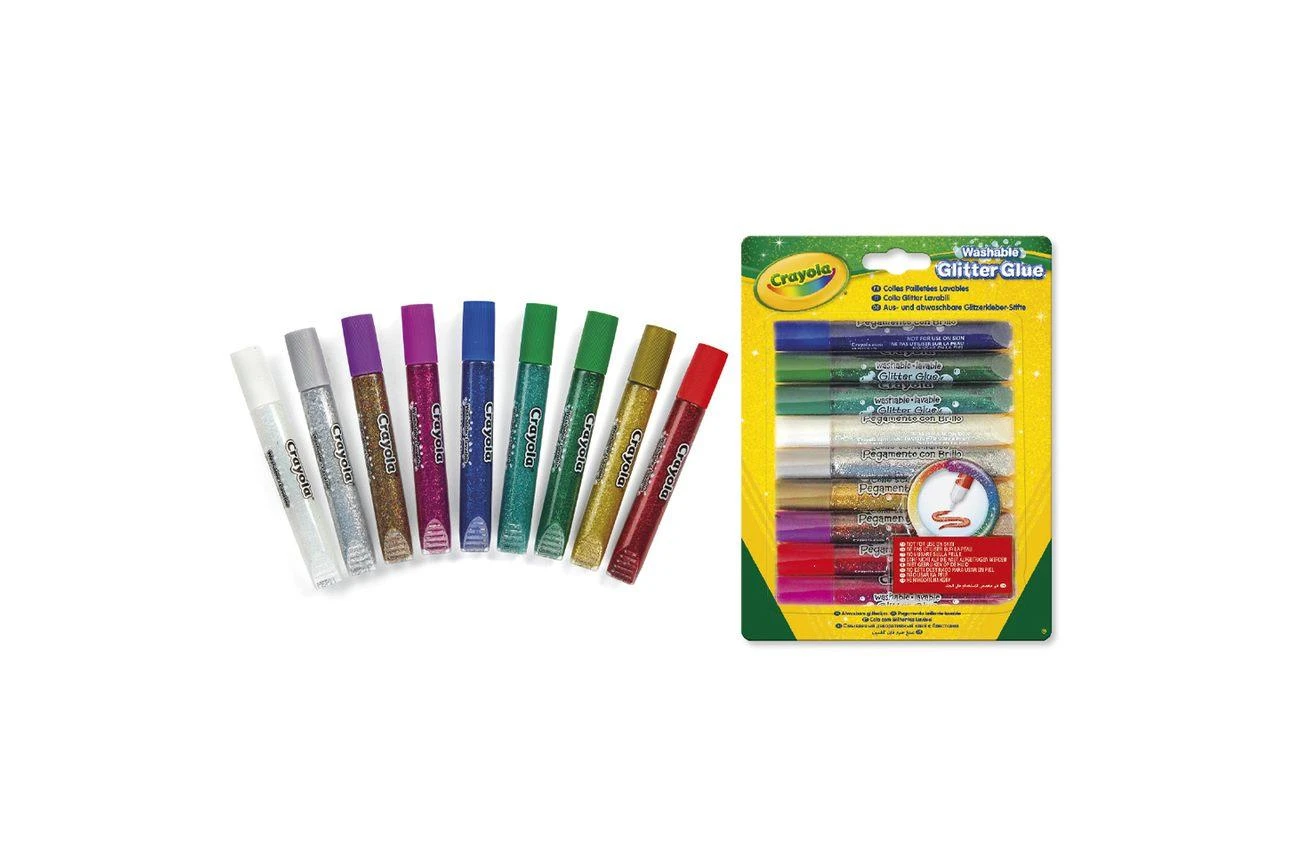 Crayola, Inc. Crayola Blizgantys klijai (9 vnt.)