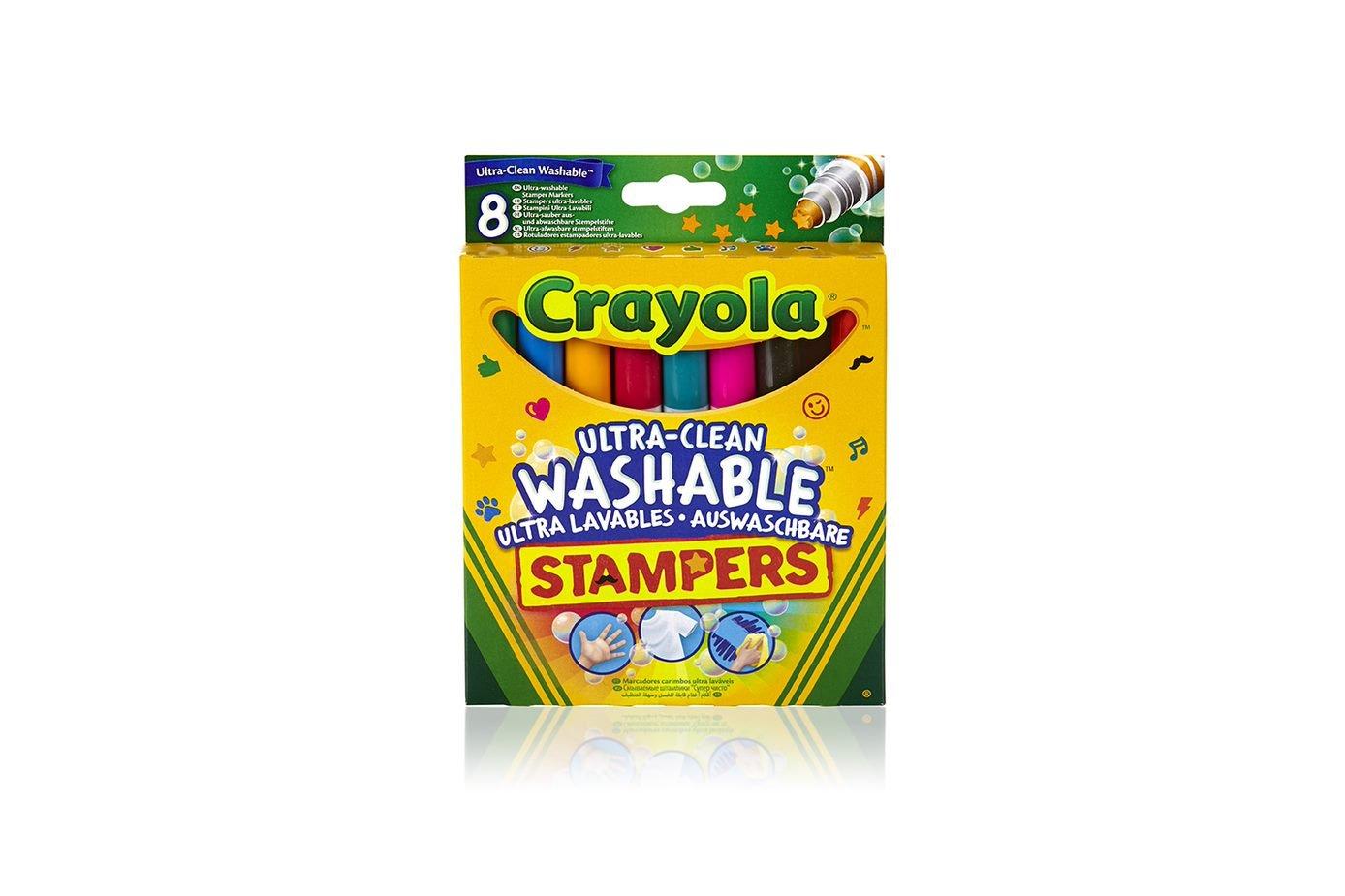 Crayola, Inc. Crayola Flomasteriai su antspaudukais (8 vnt)