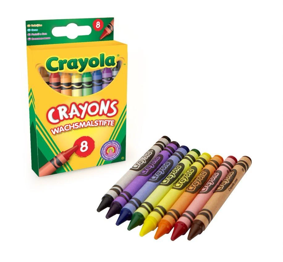 Crayola, Inc. CRAYOLA Kreidelės, 8 vnt.