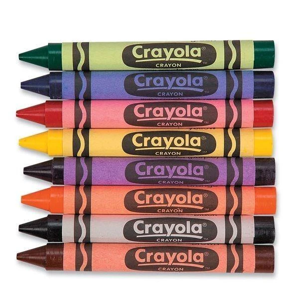 Crayola, Inc. CRAYOLA Kreidelės, 8 vnt.