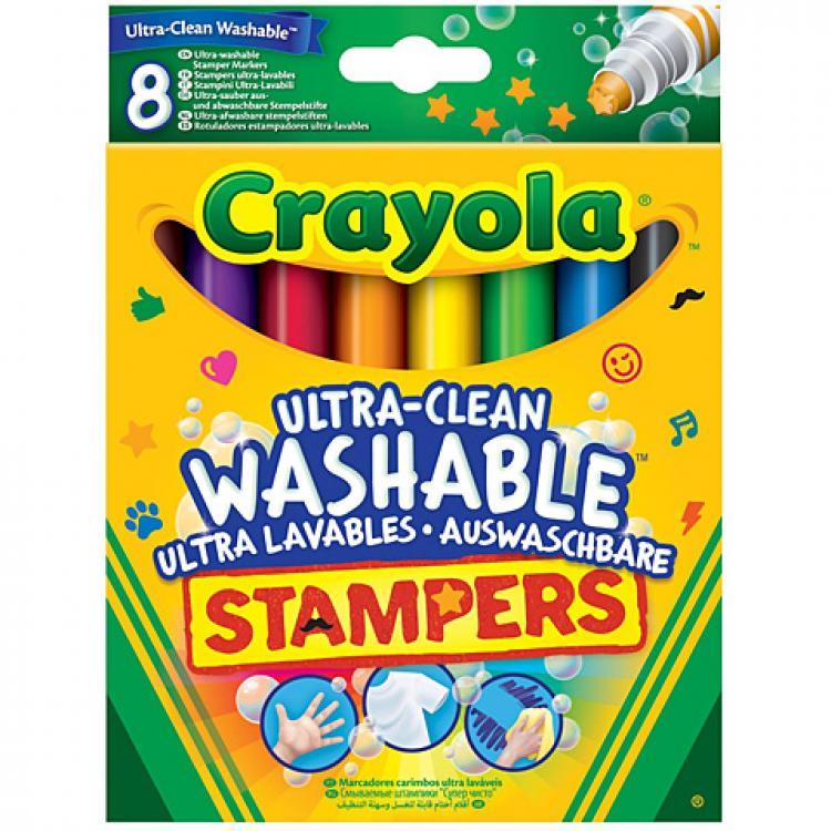 Crayola, Inc. Crayola Flomasteriai su antspaudukais (8 vnt)