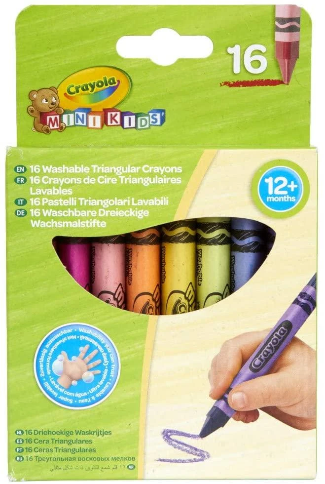 Crayola, Inc. Crayola Trikampės kreidelės (16 vnt.)