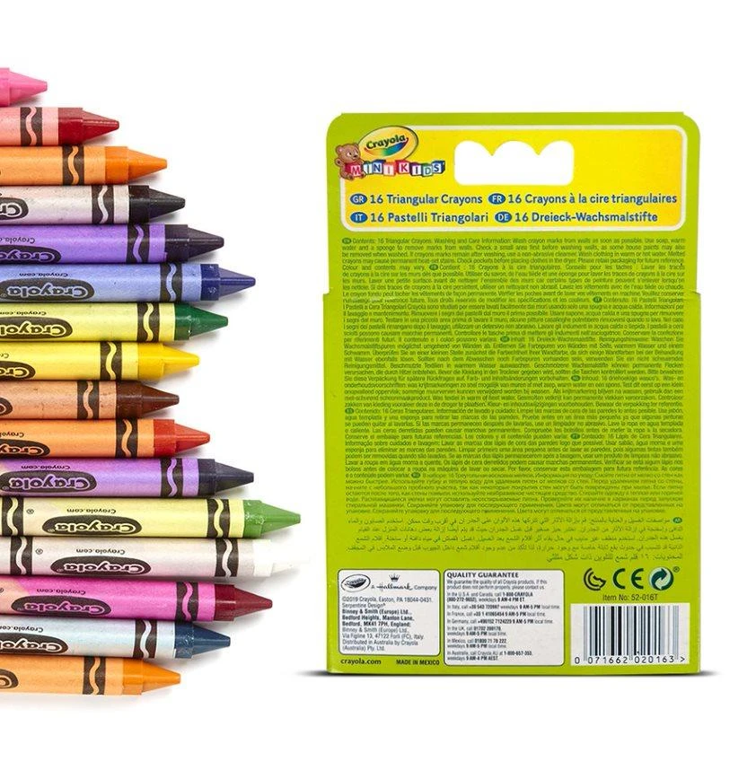 Crayola, Inc. Crayola Trikampės kreidelės (16 vnt.)