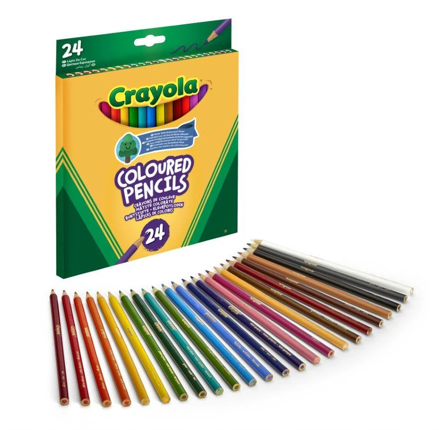 Crayola, Inc. Crayola Spalvoti pieštukai (24 vnt.)