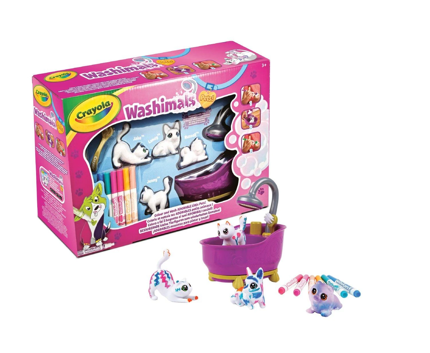 Crayola, Inc. CRAYOLA kūrybinis rinkinys Pets Tub, 74-7453