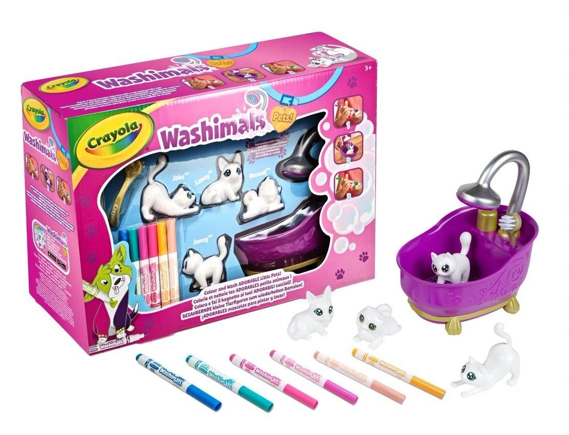 Crayola, Inc. CRAYOLA kūrybinis rinkinys Pets Tub, 74-7453
