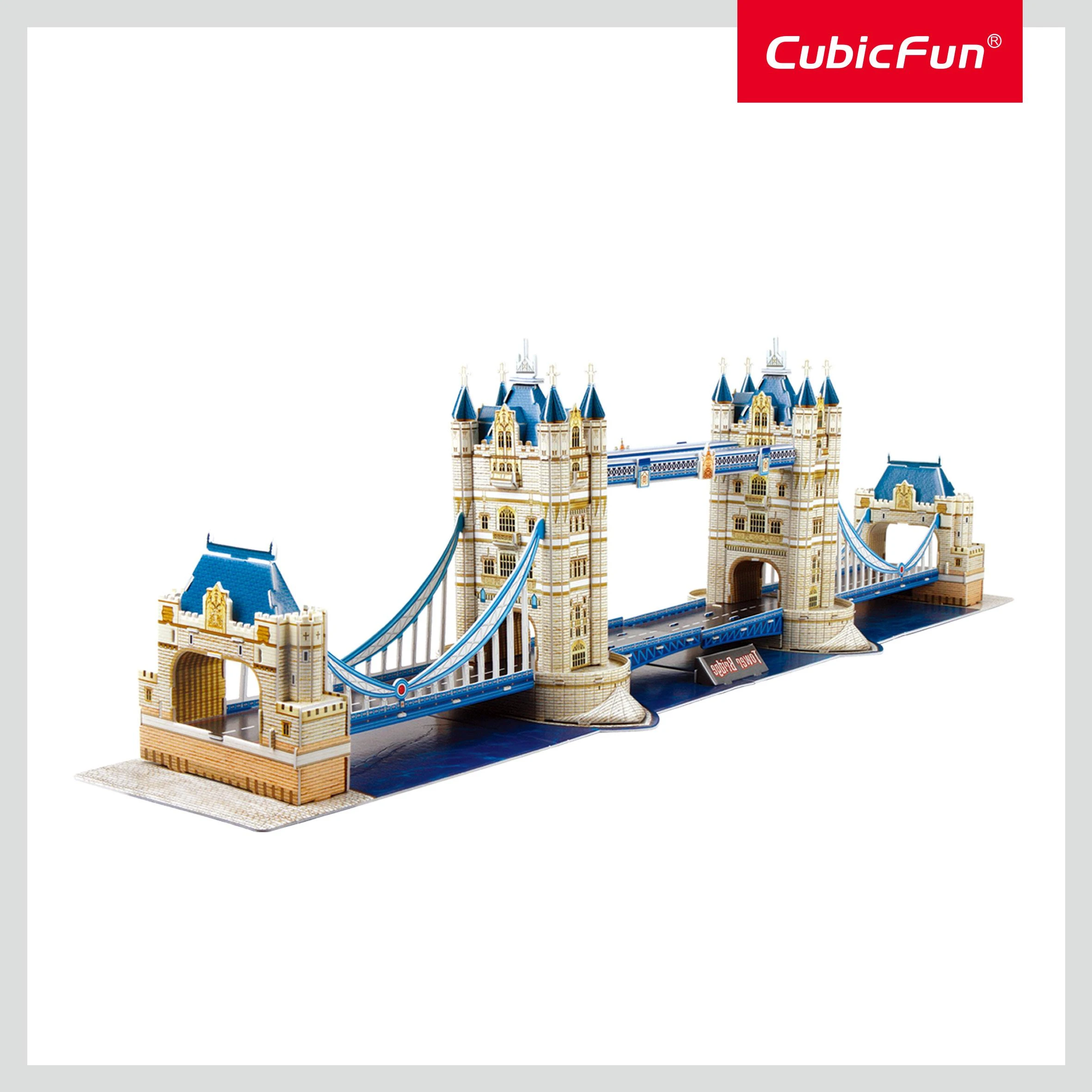 CUBICFUN 3D dėlionė iš serijos „National Geographic“ - „Tauerio tiltas“