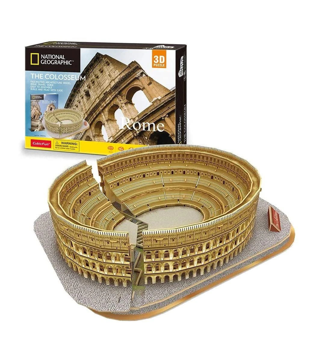 CUBICFUN 3D dėlionė iš serijos „National Geographic“ - „Koliziejus“