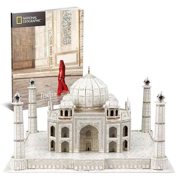 CUBICFUN 3D dėlionė iš serijos „National Geographic“ - „Taj Mahal“