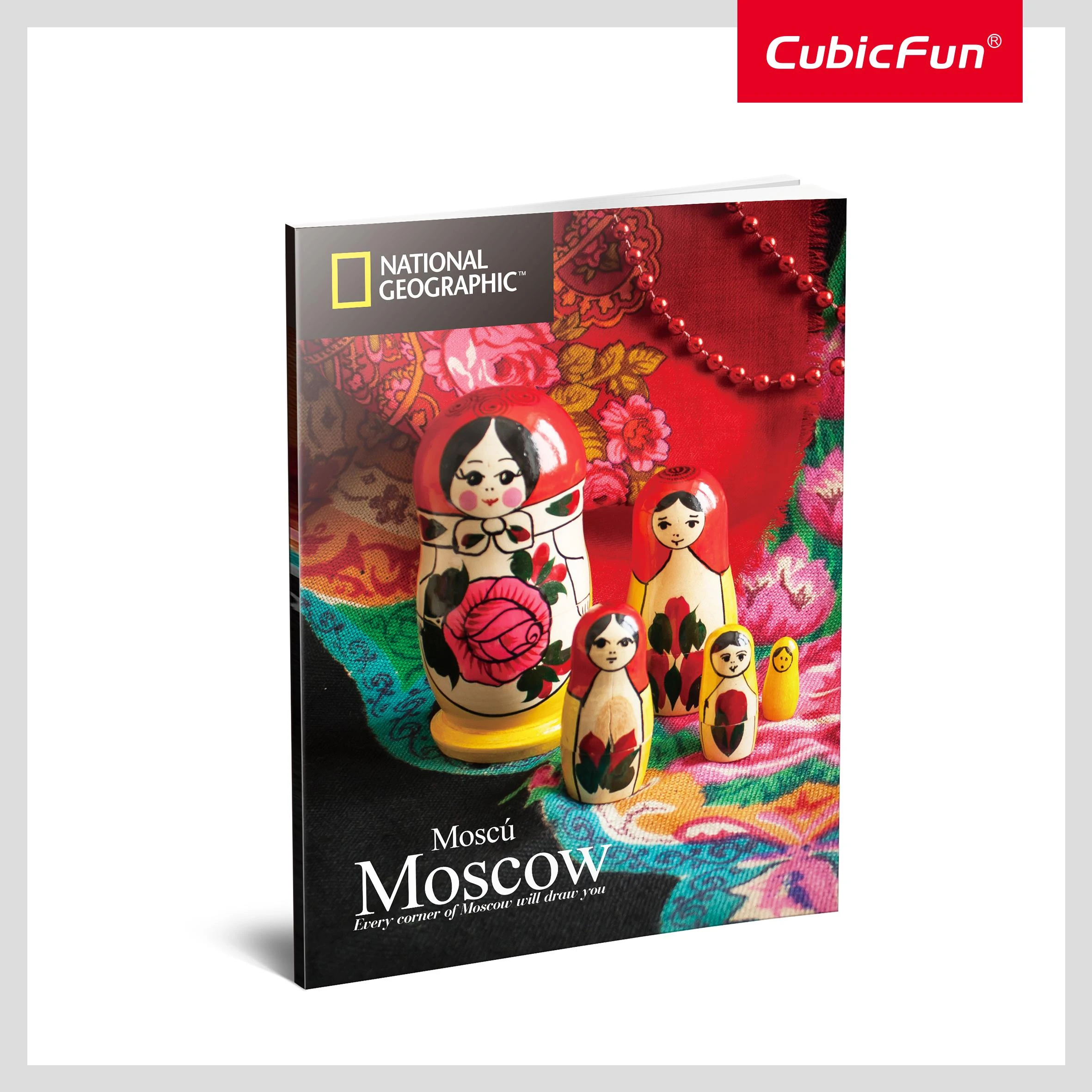 CUBICFUN 3D dėlionė „NatGeo: Šv. Bazilijaus katedra“