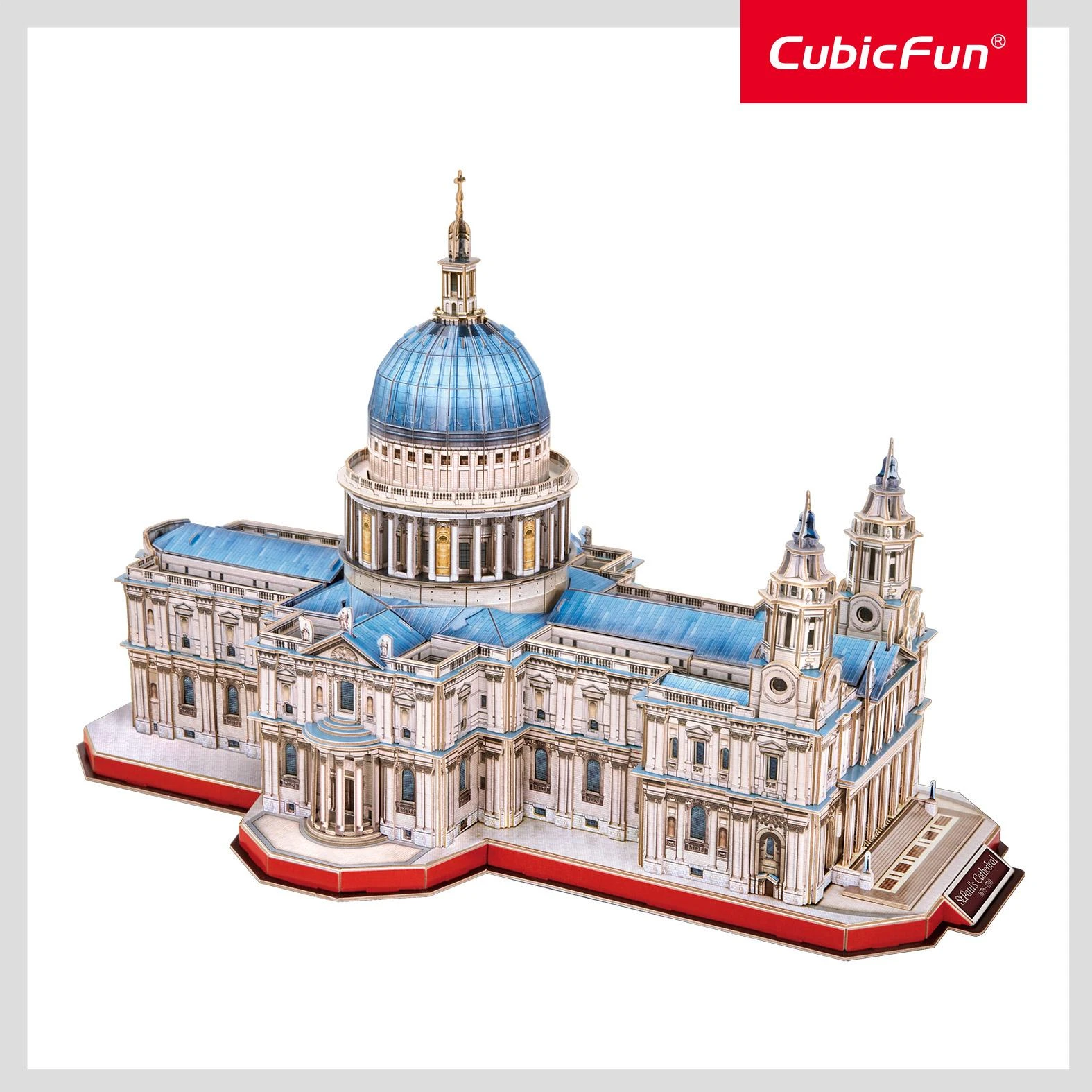 CUBICFUN 3D dėlionė „Švento Pauliaus katedra“