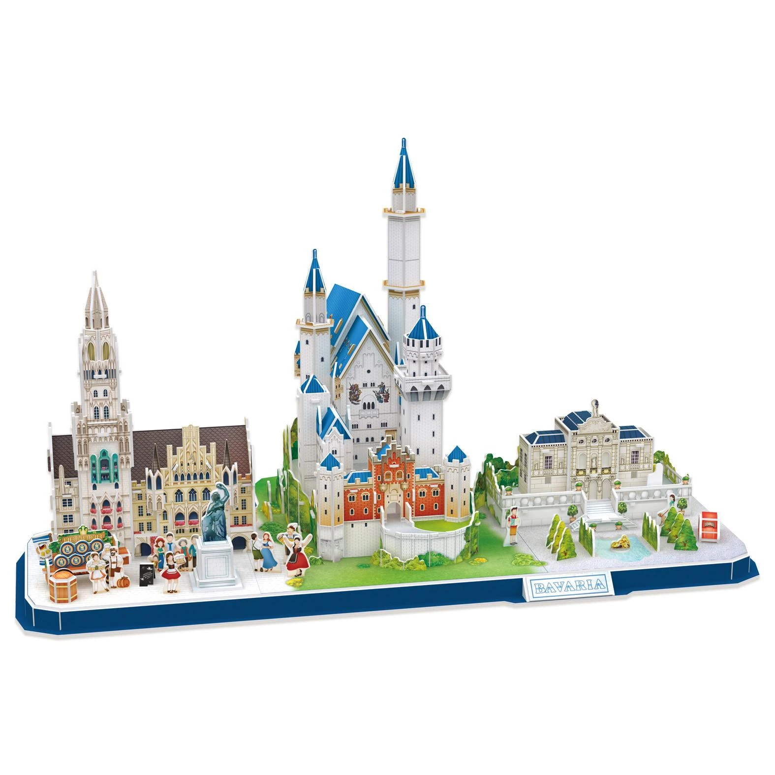CUBICFUN 3D dėlionė „Bavarija“