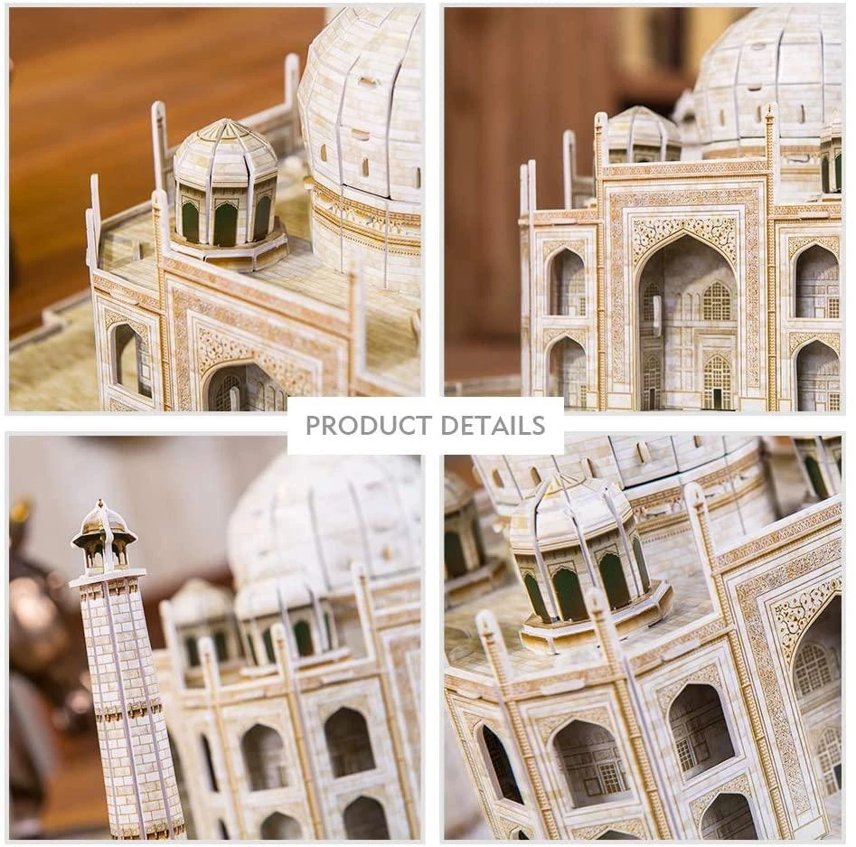 CUBICFUN 3D dėlionė iš serijos „National Geographic“ - „Taj Mahal“