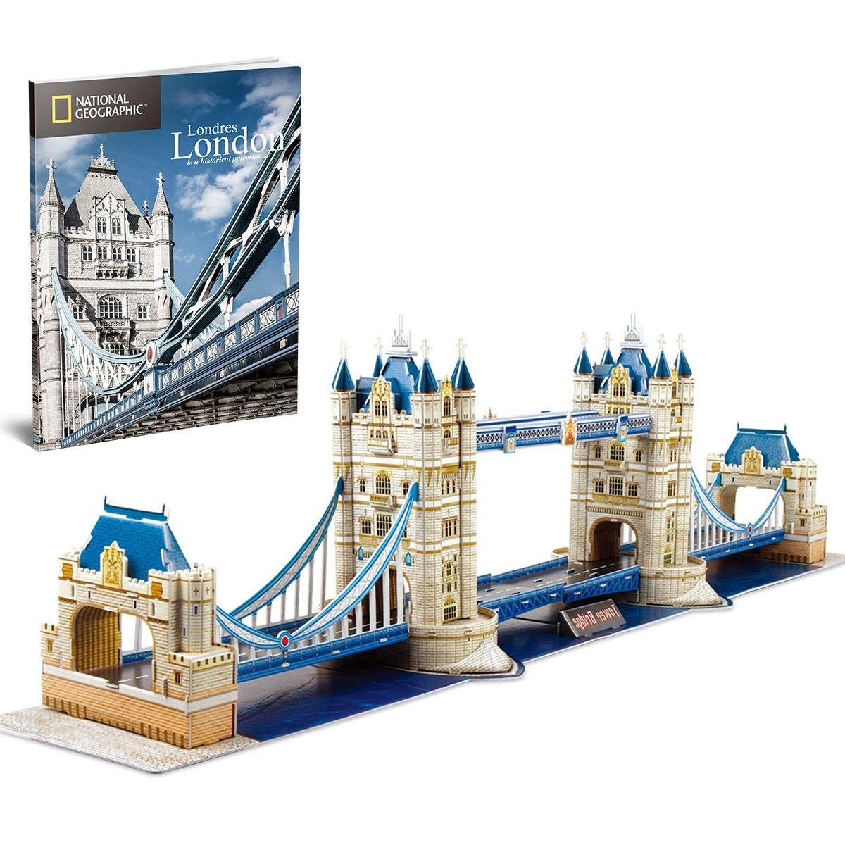 CUBICFUN 3D dėlionė iš serijos „National Geographic“ - „Tauerio tiltas“