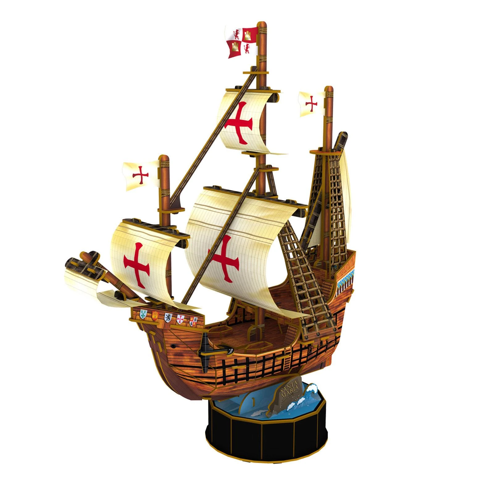 CUBICFUN 3D dėlionė „Laivas Santa Maria“