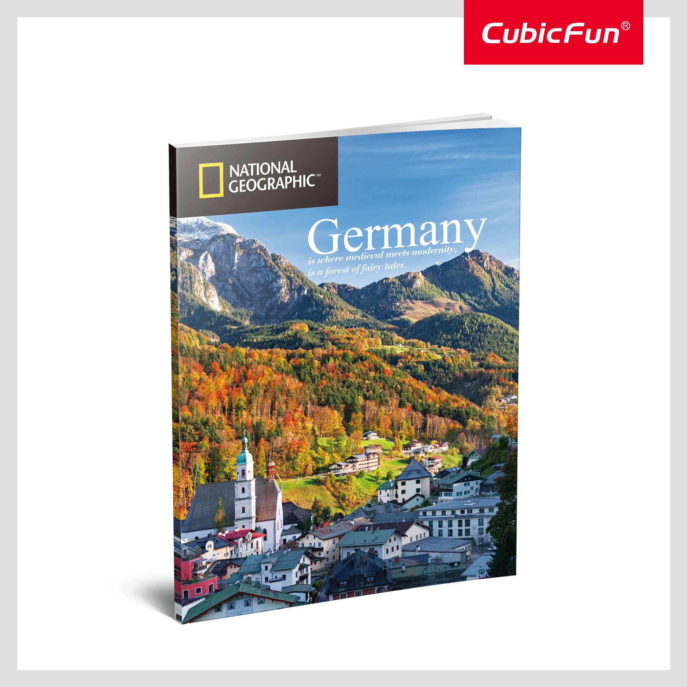 CUBICFUN 3D dėlionė „Neuschwanstein pilis“