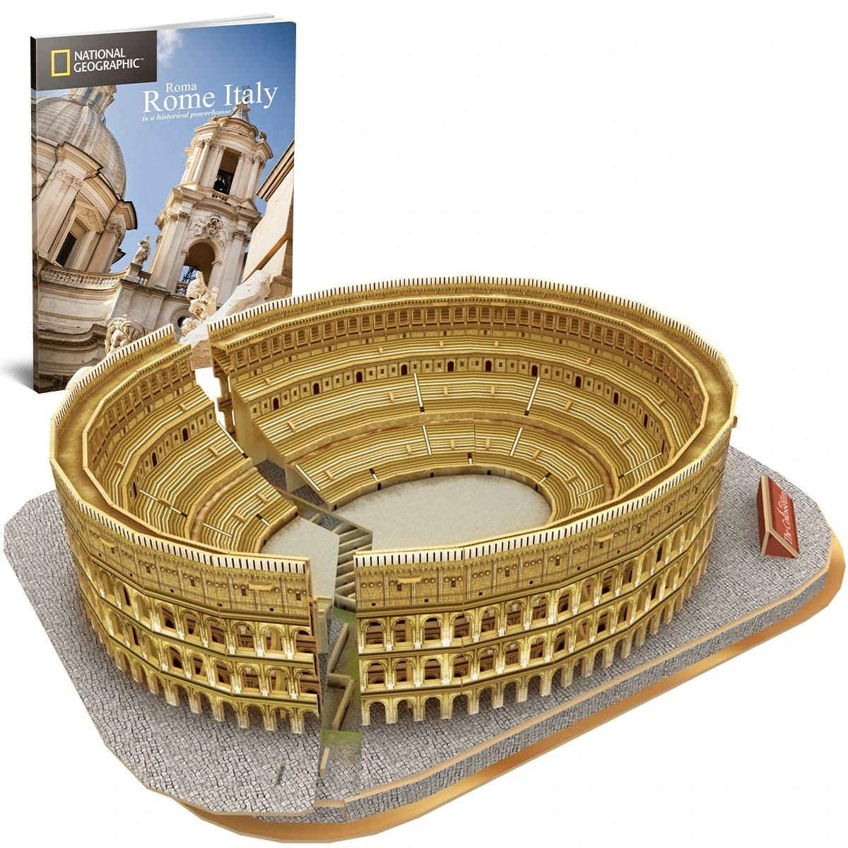 CUBICFUN 3D dėlionė iš serijos „National Geographic“ - „Koliziejus“