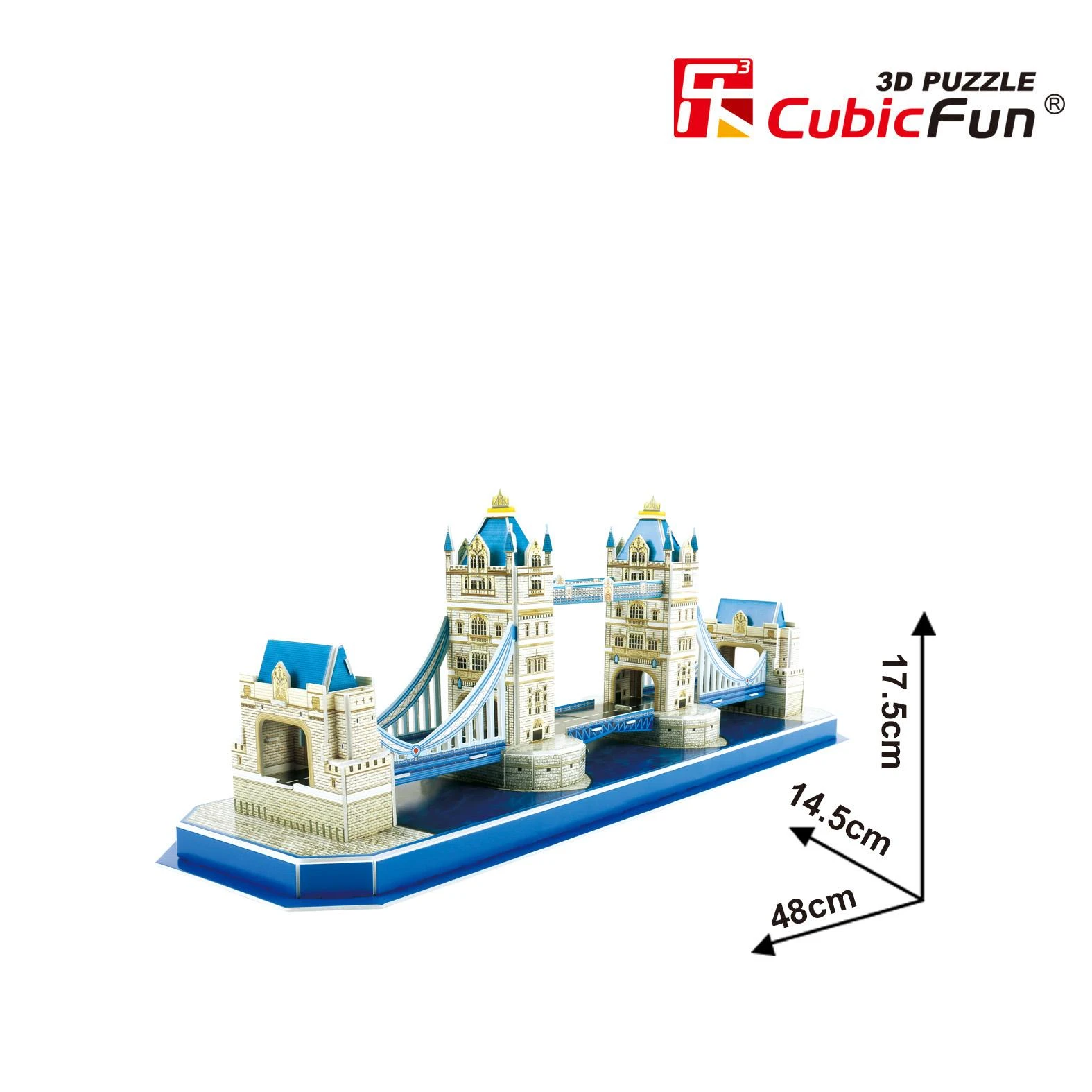 CUBICFUN3D dėlionė „Tauerio tiltas“