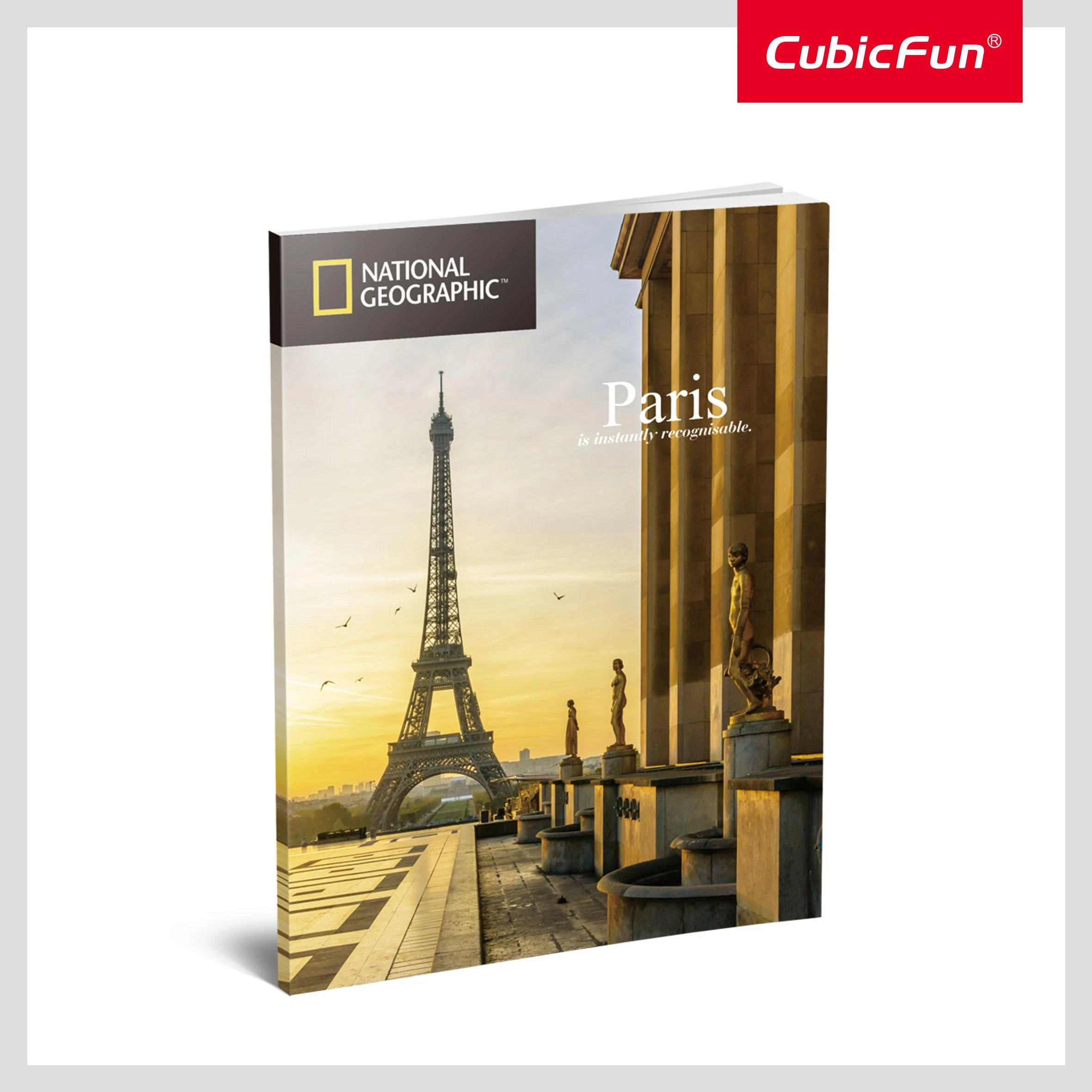CUBICFUN 3D dėlionė iš serijos „National Geographic“ - „Noterdamo katedra“