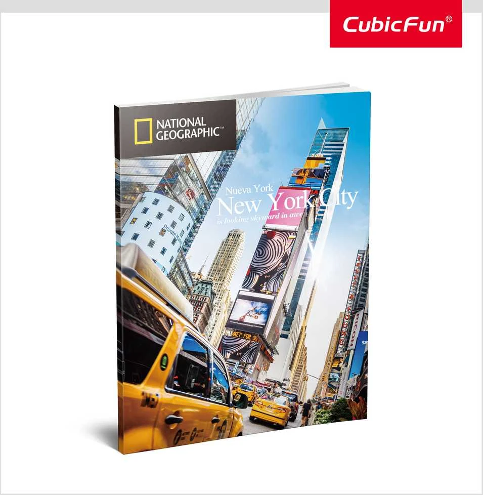 Dėlionė CubicFun 3D galvosūkis su pastatais Cubic Fun NG, 66 d.