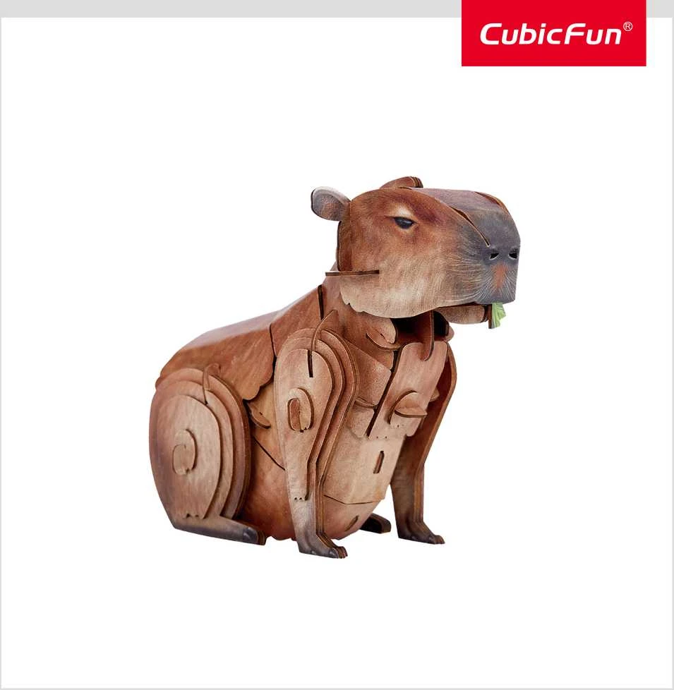 CUBIC FUN CUBICFUN NG 3D dėlionė „Kapibara“