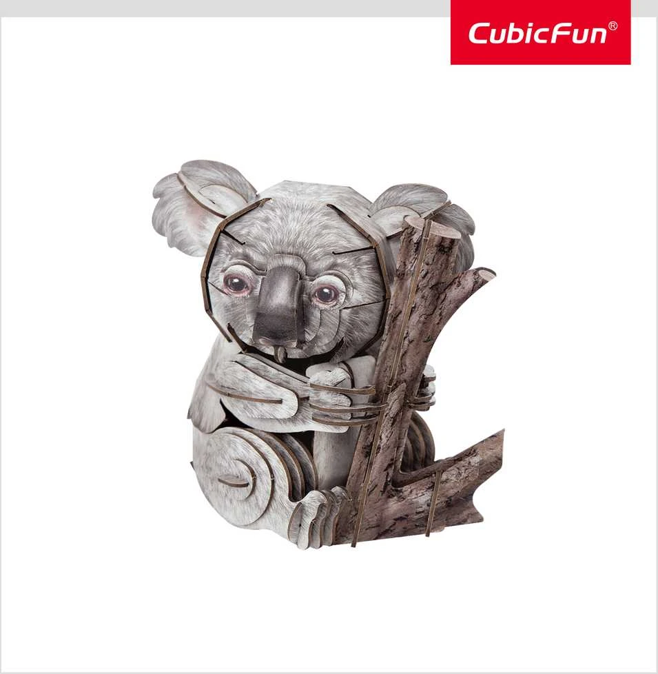 CUBIC FUN CUBICFUN NG 3D dėlionė „Koala“