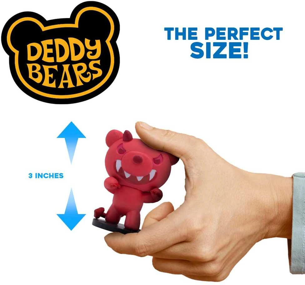 DEDDY BEARS Mini figūrėlė, 7,5 cm