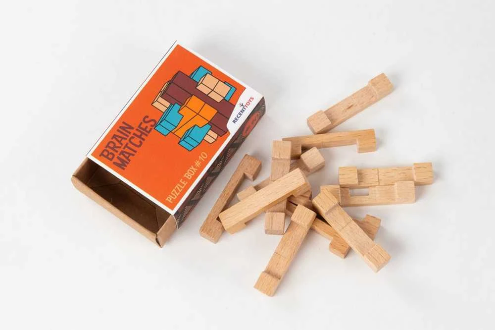 RECENT TOYS Galvosūkis degtukų dėžutėje