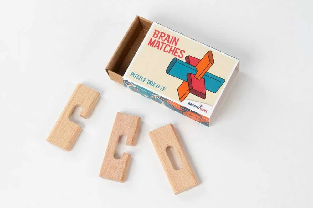 RECENT TOYS Galvosūkis degtukų dėžutėje