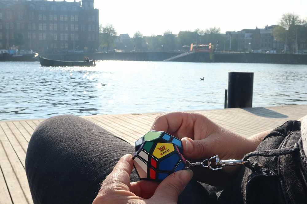 RECENT TOYS konstruktorius-pakabukas Mini Skewb Ultimate, RTM5048