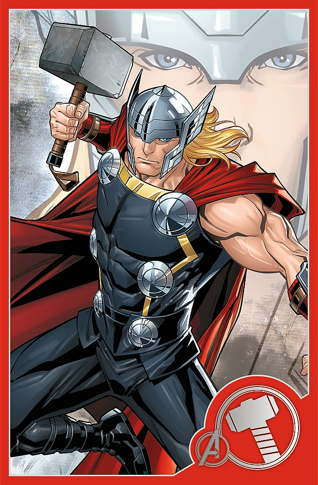 Trefl Dėlionė 3x50 vnt. - Marvel