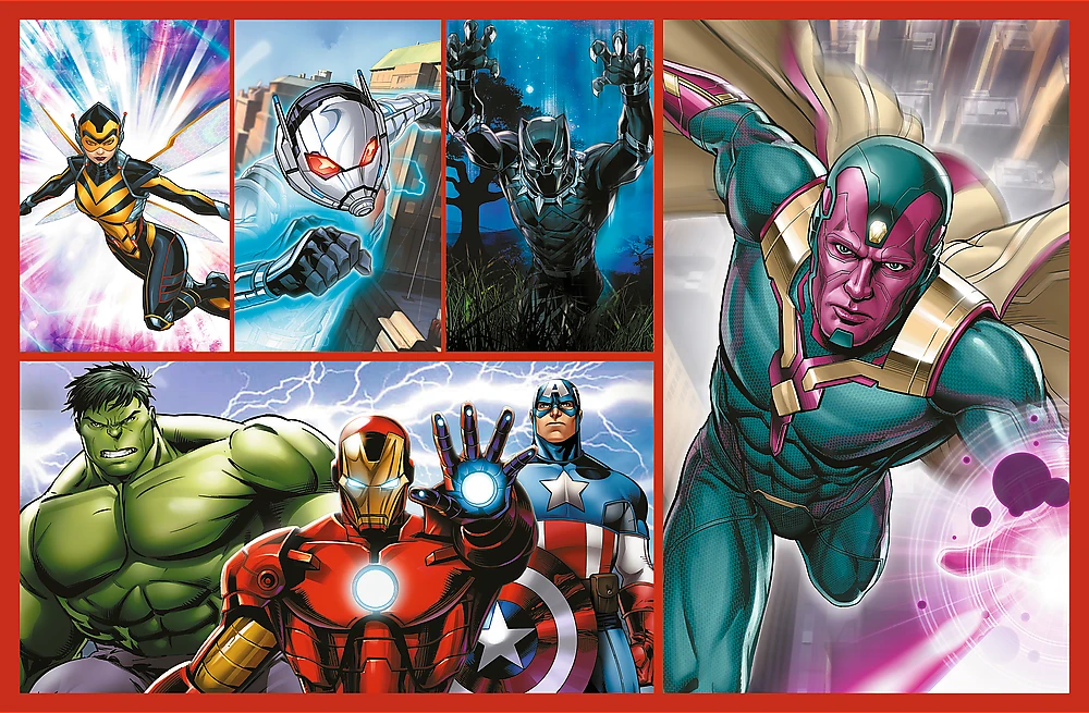 Dėlionė TREFL AVENGERS Dėlionių rinkinys, 2 x 70 det.