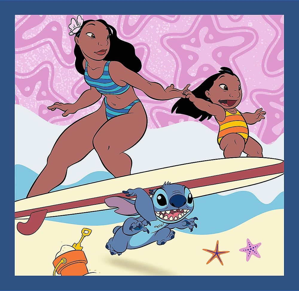 Dėlionė TREFL DISNEY STITCH 3 dėlionių rinkinys